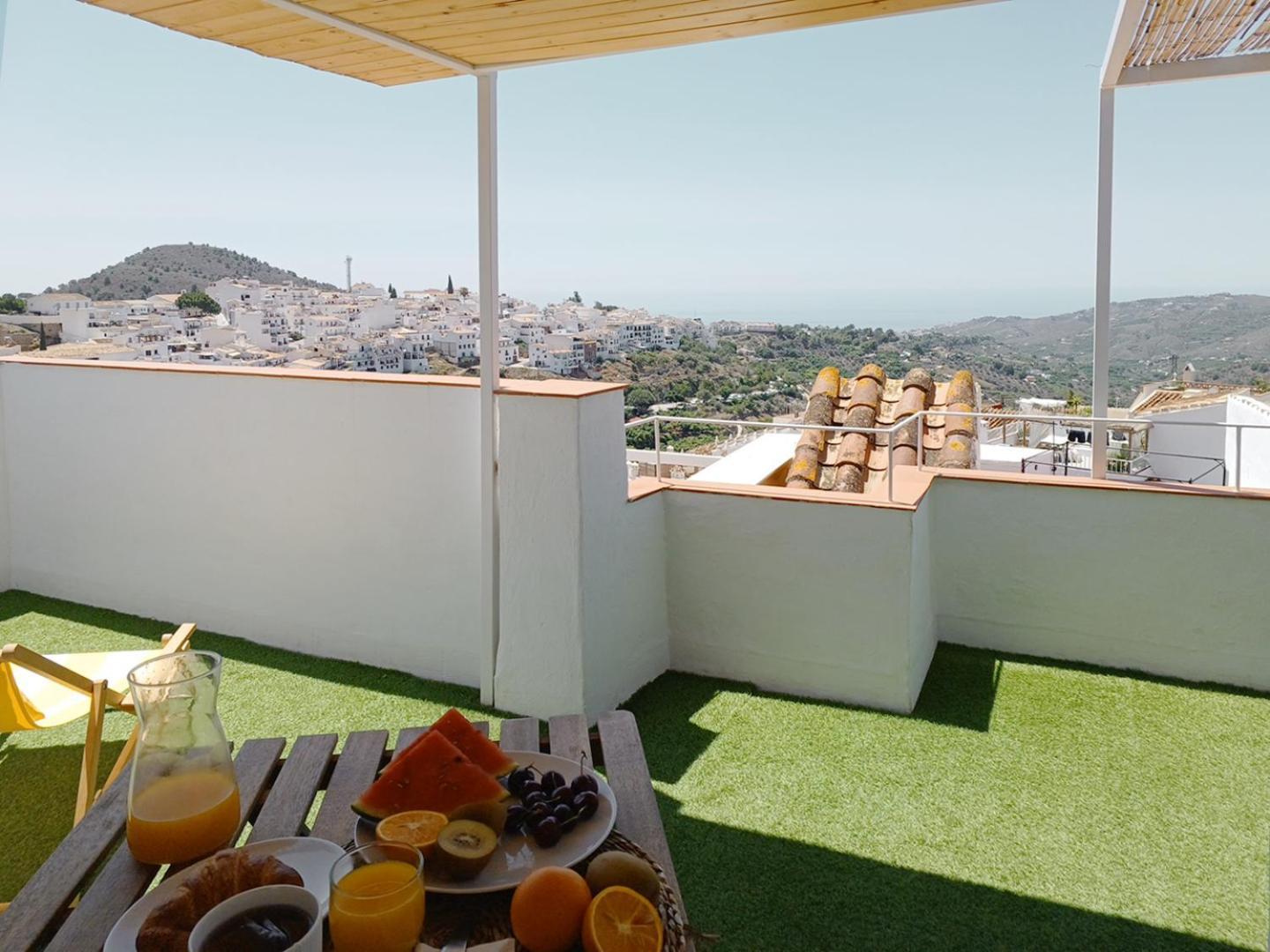 Las Pizarrillas: Tu Hogar En Este Blanco Pueblo Frigiliana Εξωτερικό φωτογραφία